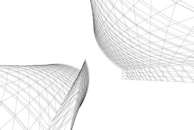 soyut mimari duvar kağıdı, dijital arkaplan