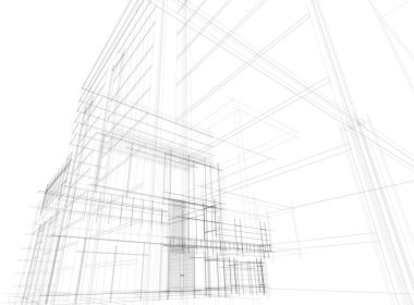 soyut mimari duvar kağıdı, dijital arkaplan