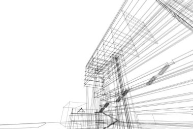 soyut mimari duvar kağıdı, dijital arkaplan