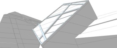 soyut mimari duvar kağıdı, dijital arkaplan