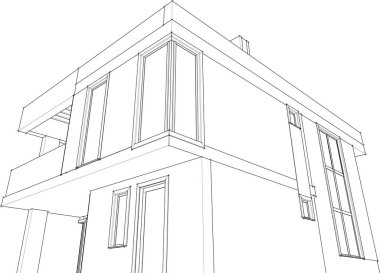 soyut mimari duvar kağıdı, dijital arkaplan