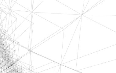 soyut mimari duvar kağıdı, dijital arkaplan