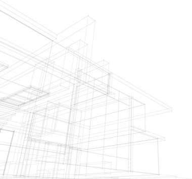 soyut mimari duvar kağıdı, dijital arkaplan