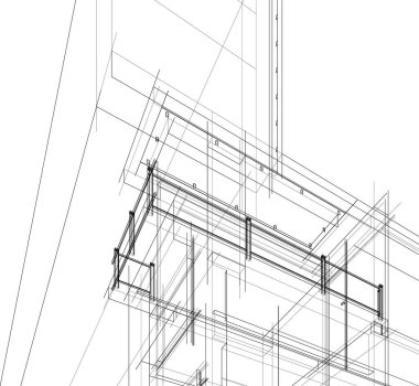 soyut mimari duvar kağıdı, dijital arkaplan
