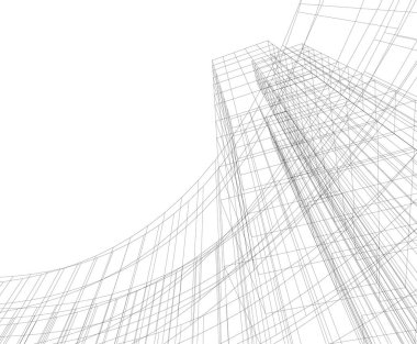 soyut mimari duvar kağıdı, dijital arkaplan