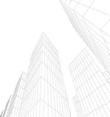 soyut mimari duvar kağıdı, dijital arkaplan