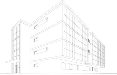 soyut mimari duvar kağıdı, dijital arkaplan