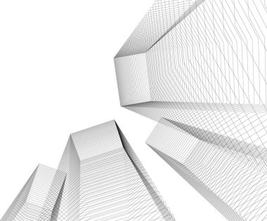 soyut mimari duvar kağıdı, dijital arkaplan