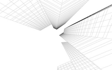 soyut mimari duvar kağıdı, dijital arkaplan