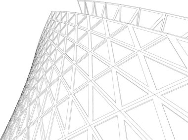 soyut mimari duvar kağıdı, dijital arkaplan