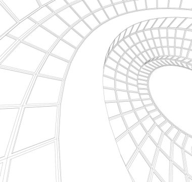 soyut mimari duvar kağıdı, dijital arkaplan