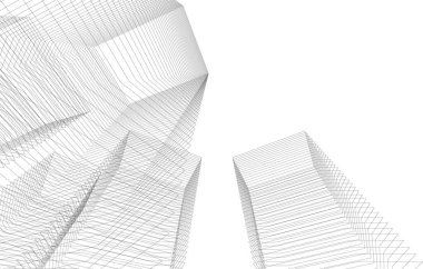 soyut mimari duvar kağıdı, dijital arkaplan