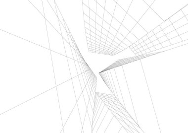 soyut mimari duvar kağıdı, dijital arkaplan