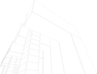 soyut mimari duvar kağıdı, dijital arkaplan