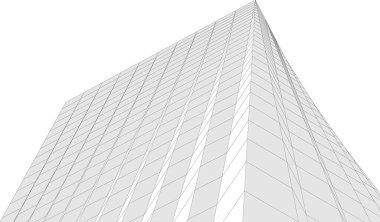 soyut mimari duvar kağıdı konsepti, dijital arkaplan