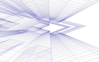 soyut mimari duvar kağıdı, dijital arkaplan