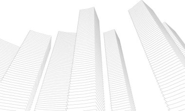 soyut mimari duvar kağıdı, dijital arkaplan