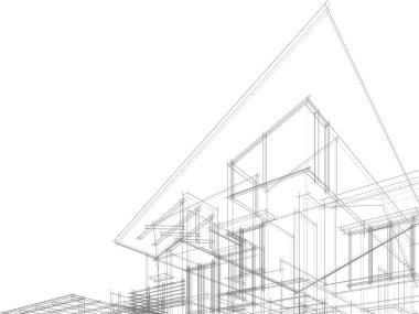 soyut mimari duvar kağıdı, dijital arkaplan