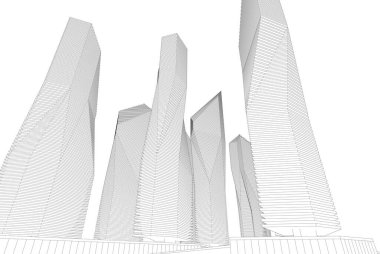 soyut mimari duvar kağıdı, dijital arkaplan