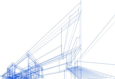 soyut mimari duvar kağıdı, dijital arkaplan