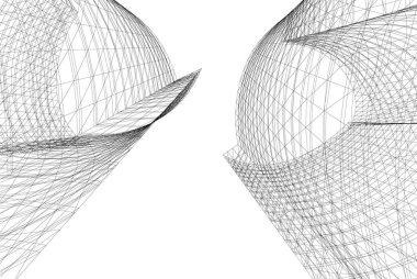 soyut mimari duvar kağıdı, dijital arkaplan