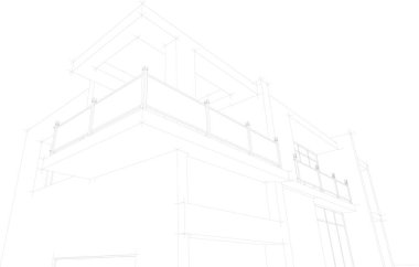 soyut mimari duvar kağıdı, dijital arkaplan