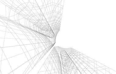 soyut mimari duvar kağıdı, dijital arkaplan