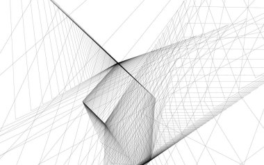 soyut mimari duvar kağıdı, dijital arkaplan