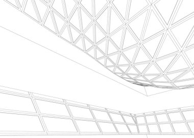 soyut mimari duvar kağıdı, dijital arkaplan