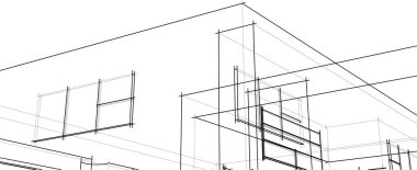 soyut mimari duvar kağıdı, dijital arkaplan