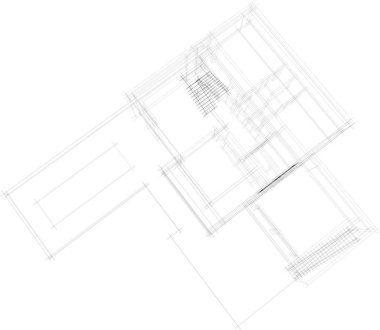 soyut mimari duvar kağıdı, dijital arkaplan