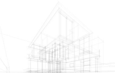 soyut mimari duvar kağıdı, dijital arkaplan