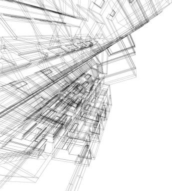 soyut mimari duvar kağıdı, dijital arkaplan