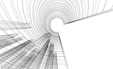 soyut mimari duvar kağıdı, dijital arkaplan