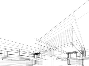 soyut mimari duvar kağıdı, dijital arkaplan