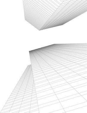 soyut mimari duvar kağıdı, dijital arkaplan