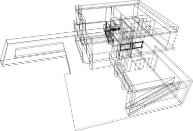 soyut mimari duvar kağıdı, dijital arkaplan
