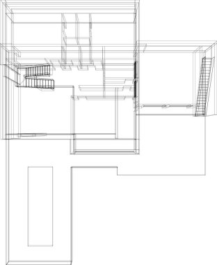 soyut mimari duvar kağıdı, dijital arkaplan