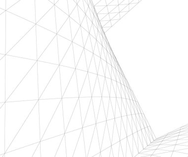 soyut mimari duvar kağıdı, dijital arkaplan