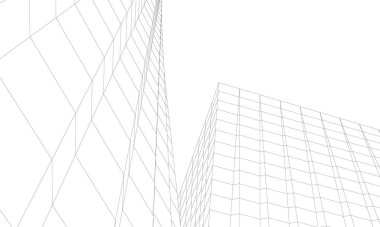 soyut mimari duvar kağıdı konsepti, dijital arkaplan