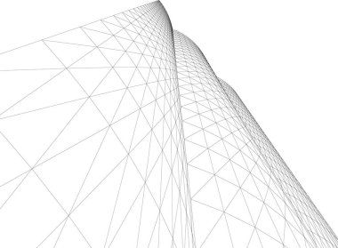 soyut mimari duvar kağıdı, dijital arkaplan