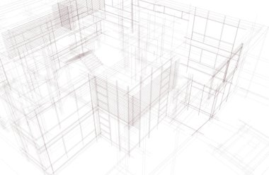 soyut mimari duvar kağıdı, dijital arkaplan