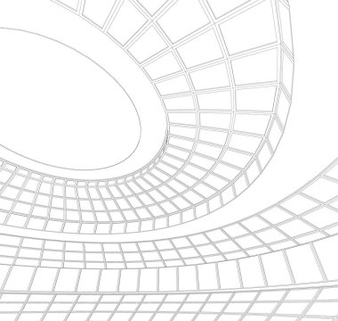 soyut mimari duvar kağıdı, dijital arkaplan