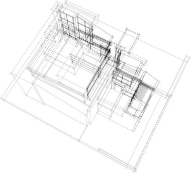 soyut mimari duvar kağıdı, dijital arkaplan