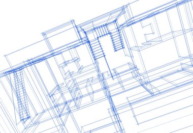 soyut mimari duvar kağıdı, dijital arkaplan