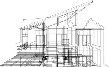 soyut mimari duvar kağıdı, dijital arkaplan