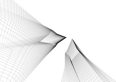 soyut mimari duvar kağıdı, dijital arkaplan