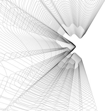 soyut mimari duvar kağıdı, dijital arkaplan