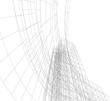 soyut mimari duvar kağıdı, dijital arkaplan