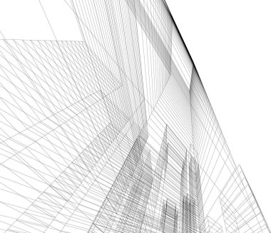 soyut mimari duvar kağıdı, dijital arkaplan